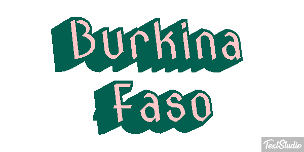 Burkina Faso Text effect