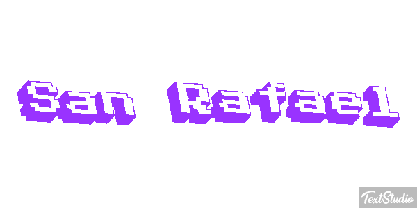 San Rafael Efecto de texto