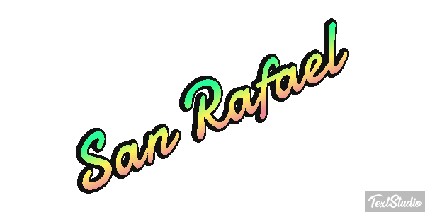 San Rafael Efecto de texto