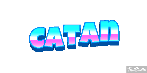 Catan Tekst effect