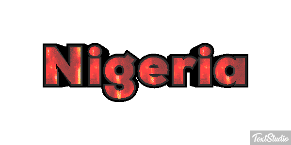 Nigeria Text effect