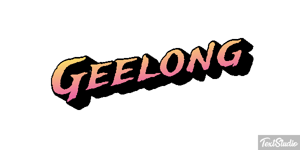 Geelong Effetto testo