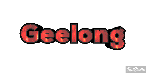 Geelong Effetto testo
