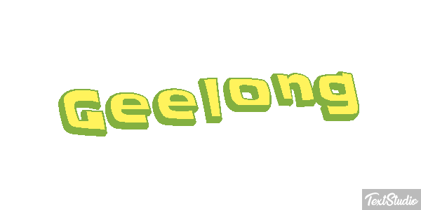 Geelong Effetto testo