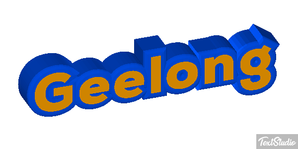 Geelong Effetto testo