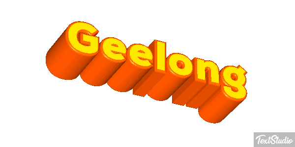 Geelong Effetto testo
