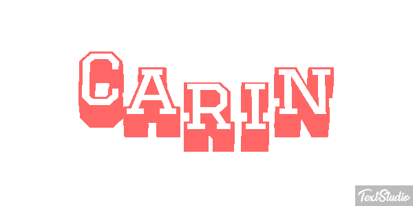 Carin テキスト効果