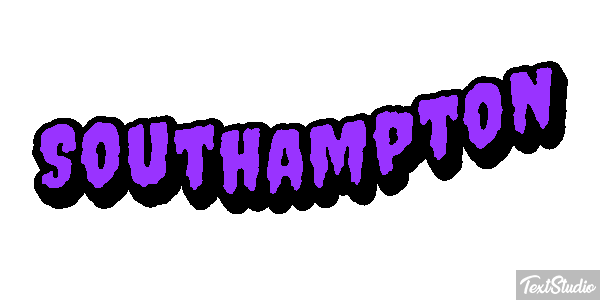Southampton Efecto de texto