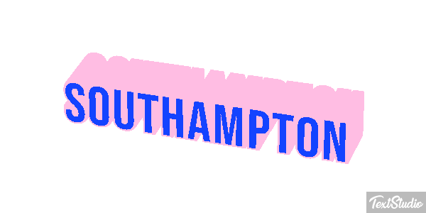 Southampton Efecto de texto