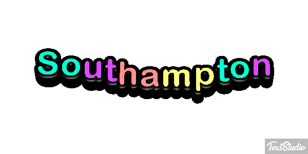 Southampton Efecto de texto