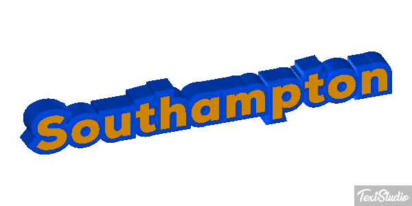 Southampton Efecto de texto