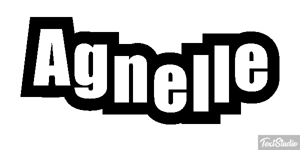 Agnelle Effet de texte