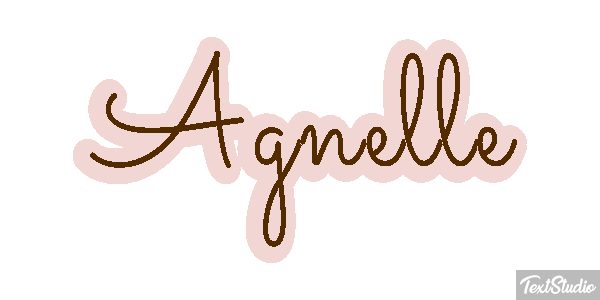 Agnelle Effet de texte