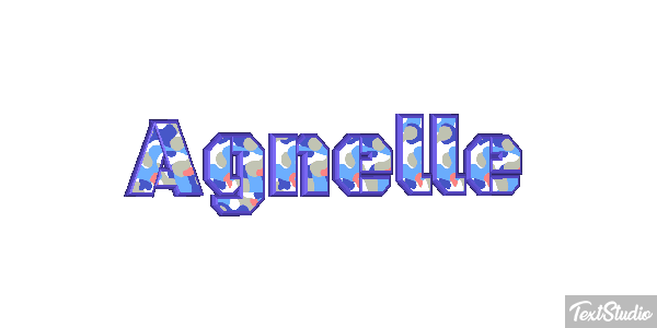 Agnelle Effet de texte