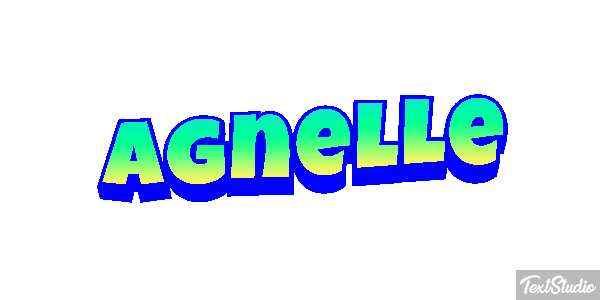 Agnelle Effet de texte