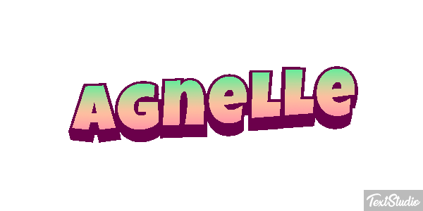 Agnelle Effet de texte