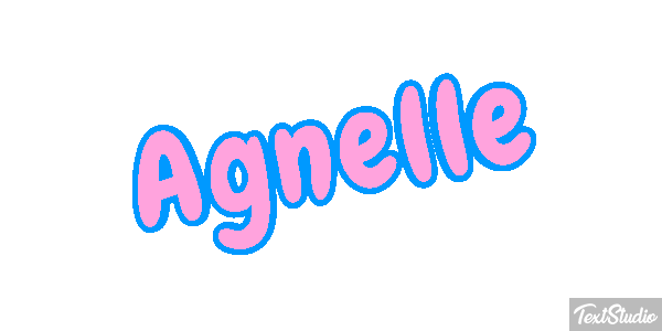 Agnelle Effet de texte