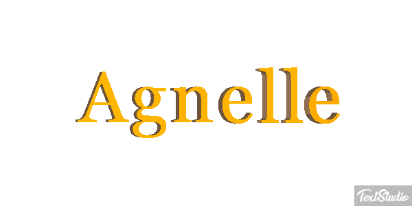 Agnelle Effet de texte
