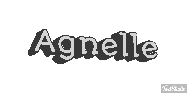 Agnelle Effet de texte