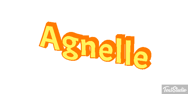 Agnelle Effet de texte