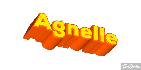 Agnelle Effet de texte