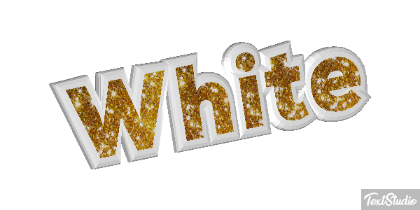 White Текстовый эффект