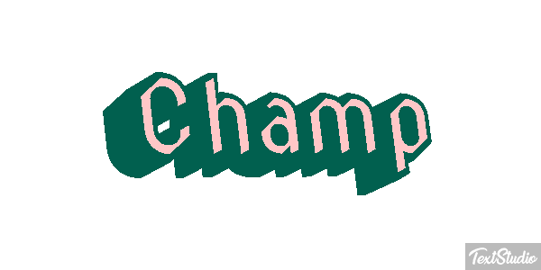 Champ Text effect