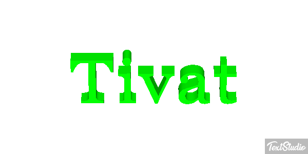 Tivat Effet de texte