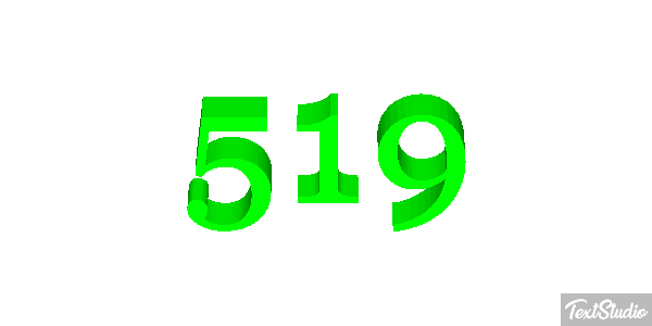 519 Effet de texte
