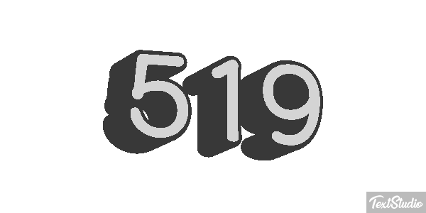 519 Effet de texte