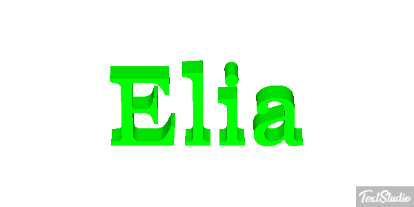 Elia Efekt tekstowy