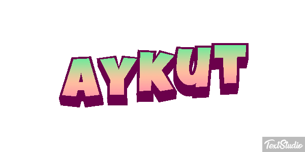 Aykut Efecto de texto