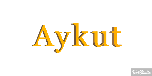 Aykut Efecto de texto