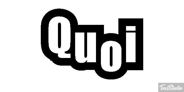 Quoi Text effect
