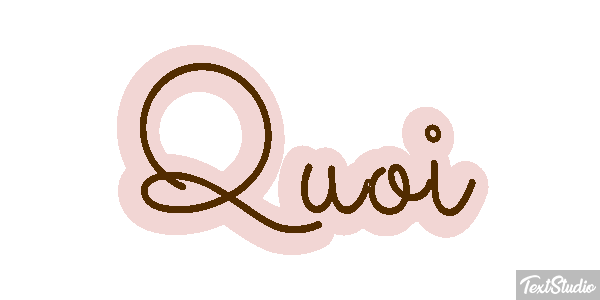 Quoi Text effect