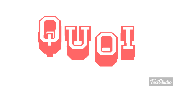 Quoi Text effect