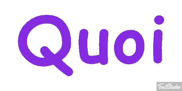 Quoi Text effect