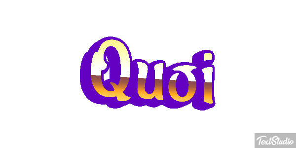 Quoi Text effect