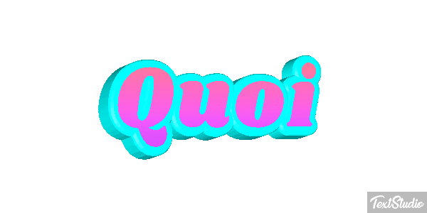 Quoi Text effect