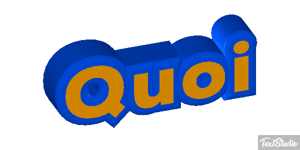 Quoi Text effect