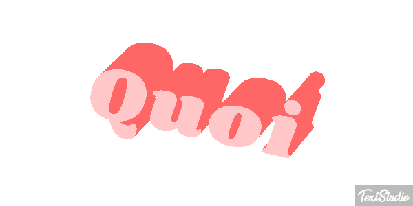 Quoi Text effect