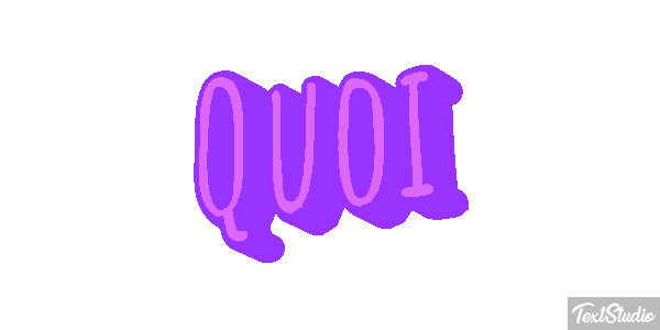 Quoi Text effect