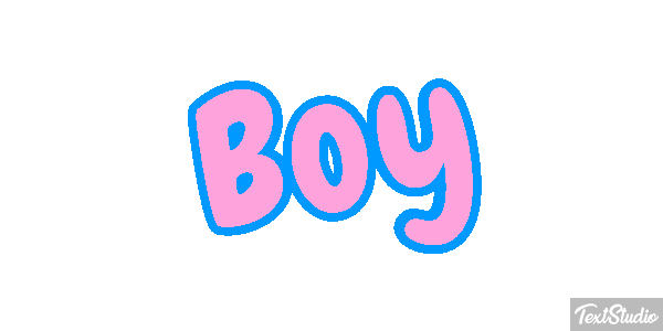 Boy Text effect