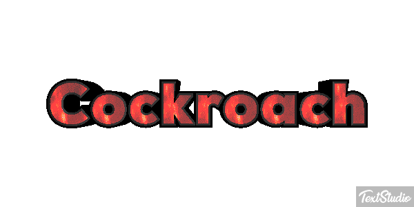 Cockroach テキスト効果