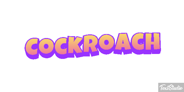 Cockroach テキスト効果