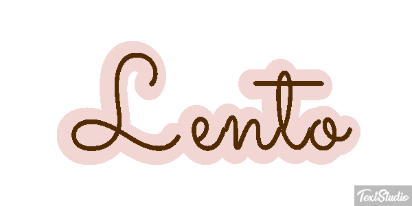 Lento Efeito do texto