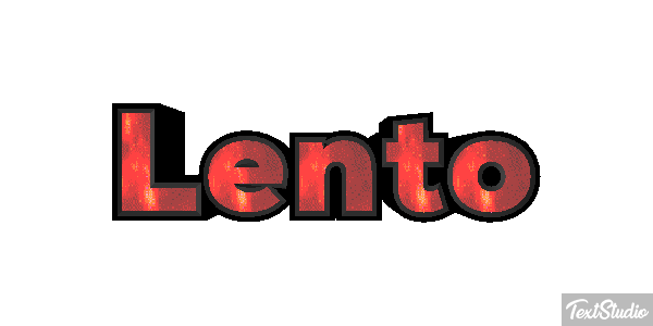 Lento Efeito do texto