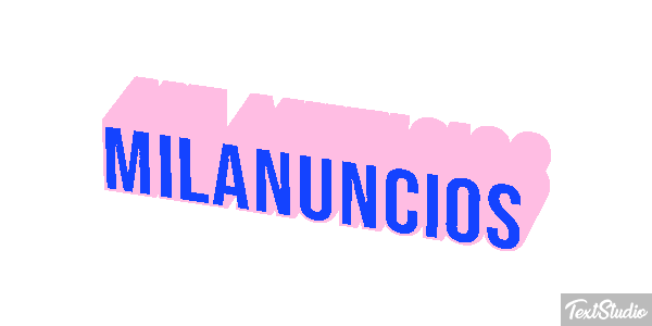 Milanuncios Tekst effect