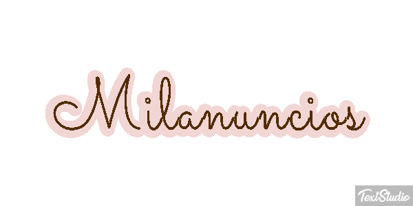 Milanuncios Tekst effect