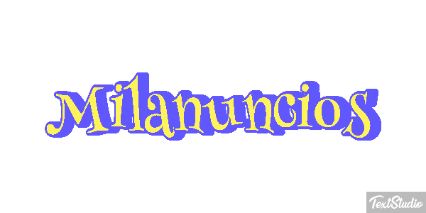 Milanuncios Tekst effect